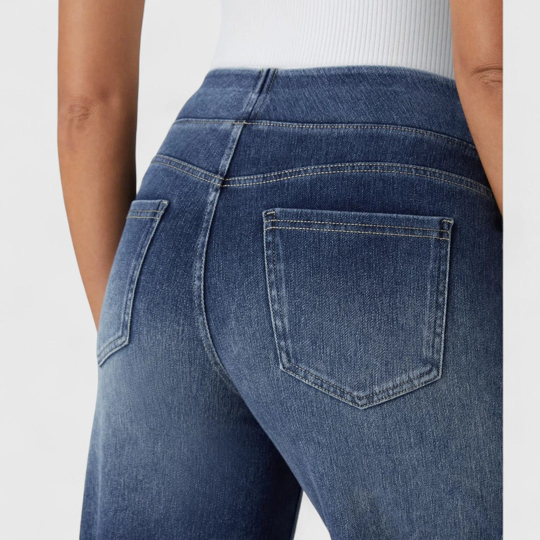 Esperanza - pantalón cómodo y elástico con cintura alta
