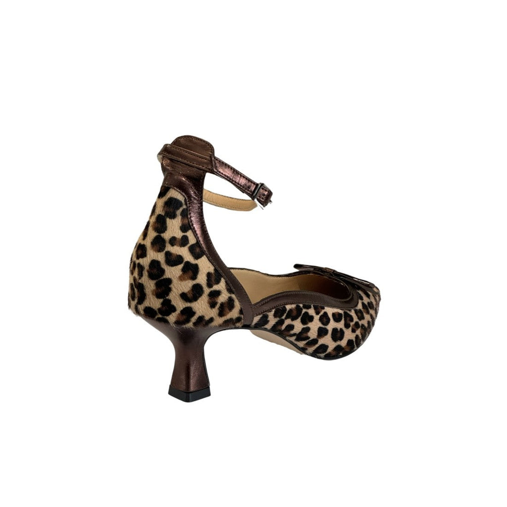 Rhea - Tacones altos con diseño de leopardo