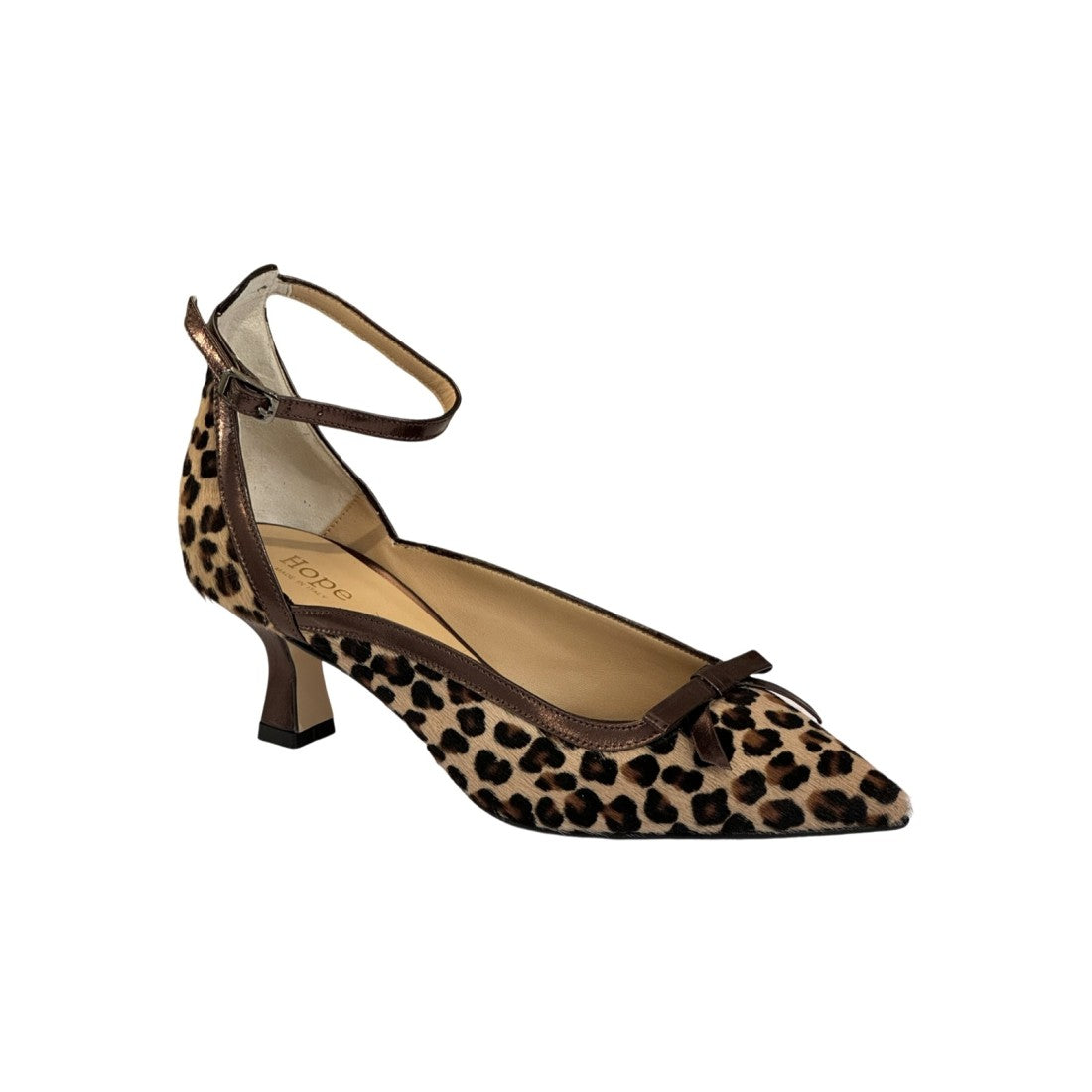 Rhea - Tacones altos con diseño de leopardo