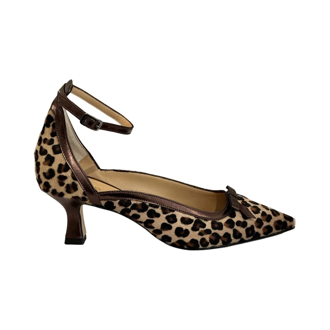 Rhea - Tacones altos con diseño de leopardo