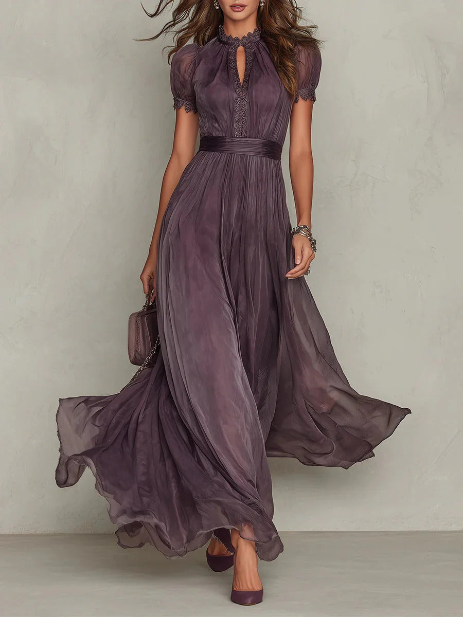 Karine - Vestido largo con escote bajo