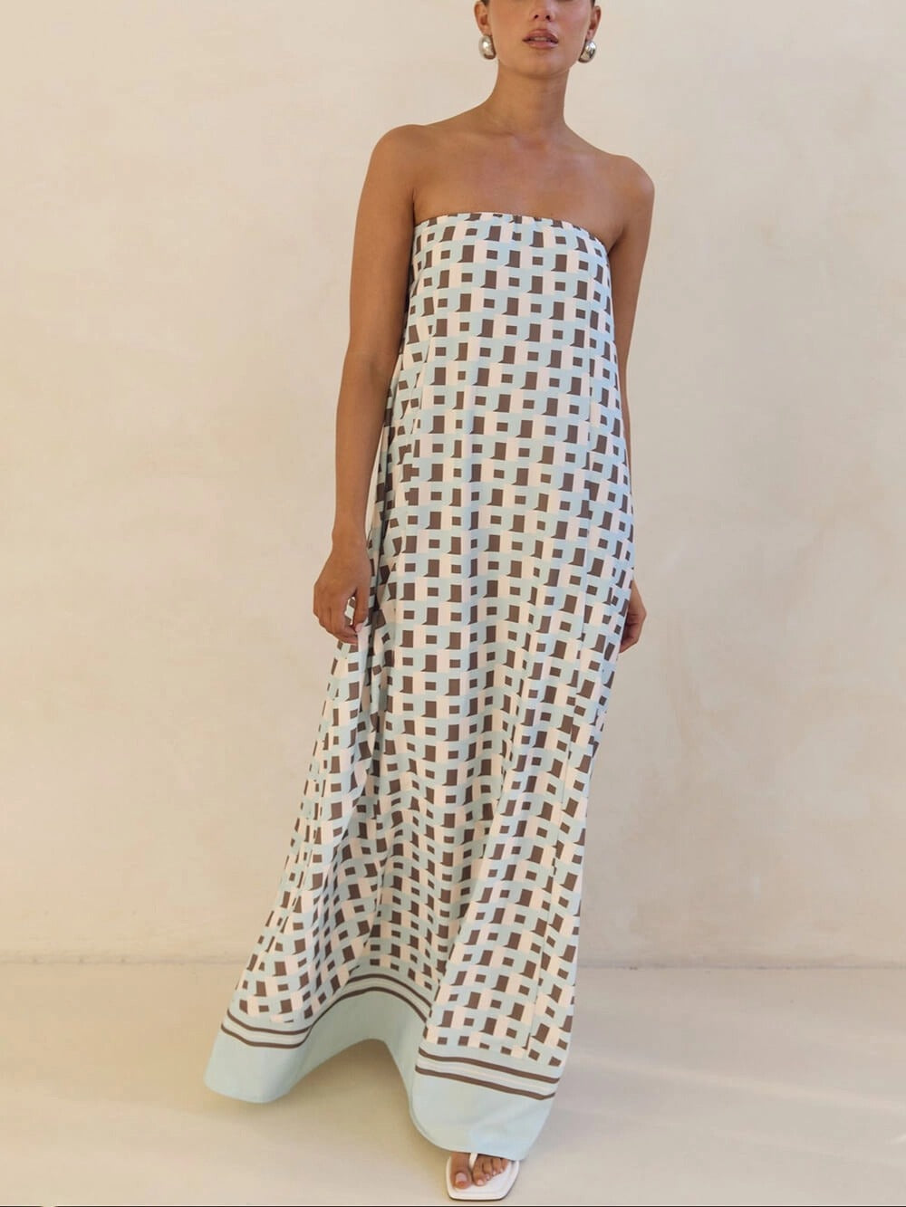 Iris - Vestido con diseños geométricos