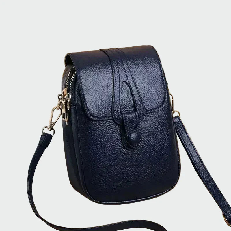 Bolso de cuero retro elegante
