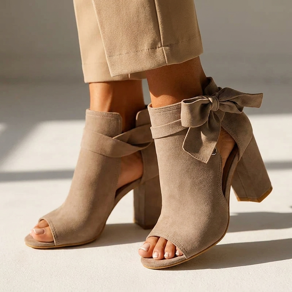 Melina - Botines cortos con abertura