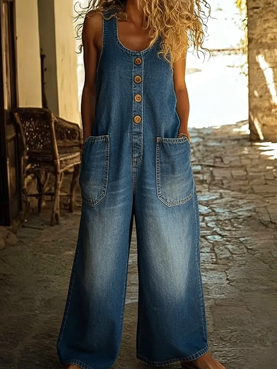 Harmonia - Pantalones de mezclilla vintage