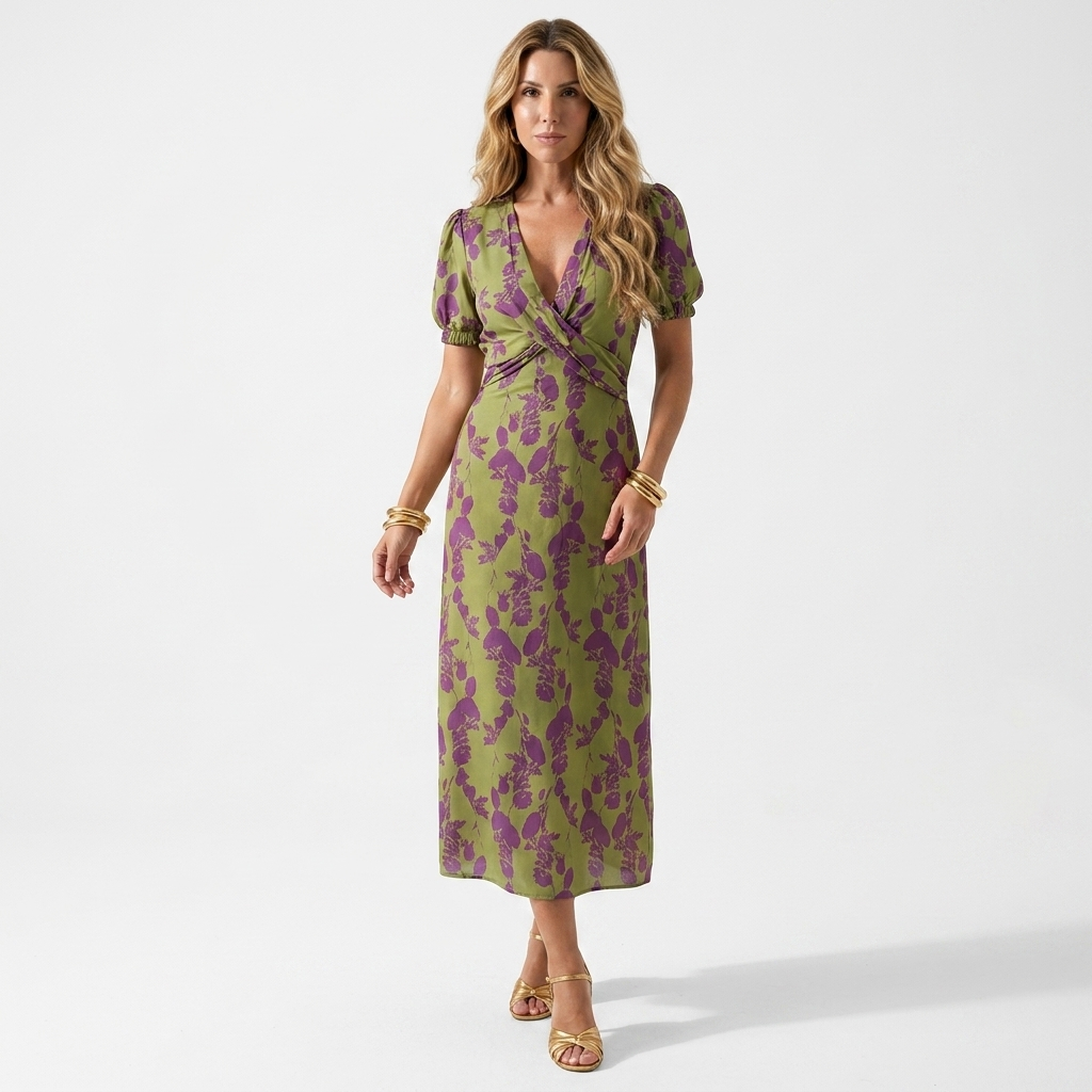 Lara - Vestido con flores