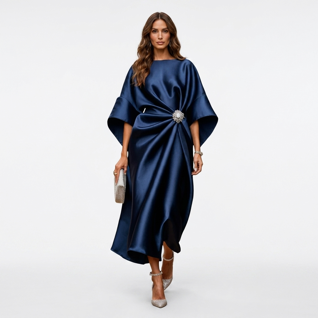 GABRIELLA | Vestido largo de noche con detalles lujosos y elegancia atemporal